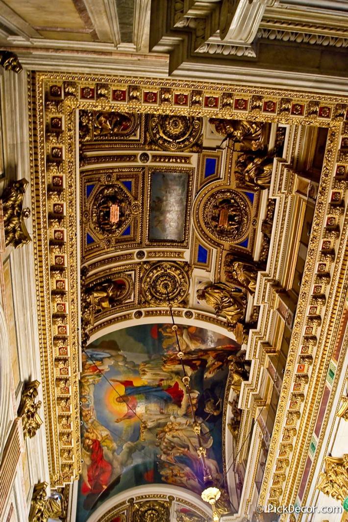 Потолки и декор Исаакиевского собора — фото 93