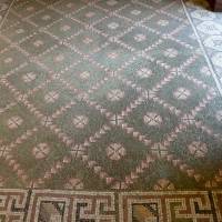 Мозаичный пол в библиотеке Думбартон-Окса