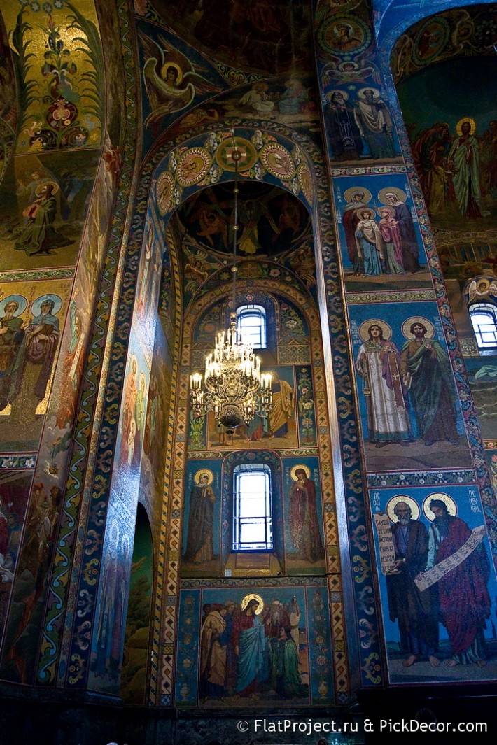 Потолки и декор храма Спас на Крови — фото 88