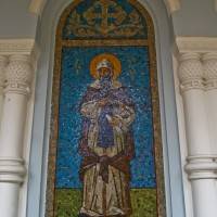 Мозаика во Владимирском соборе в Кронштадте