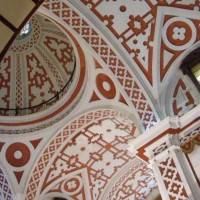 Потолок в перуанском стиле с лепниной — фото 1