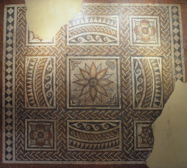 Мозаичный полы в музее Веруламий — фото 3