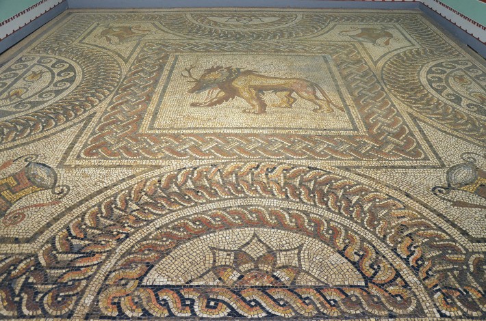 Мозаичный полы в музее Веруламий — фото 4