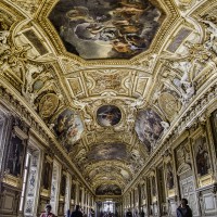 Фото росписи потолка в Лувре — фото 4