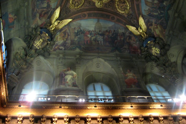 Фото росписи потолка в Лувре — фото 25
