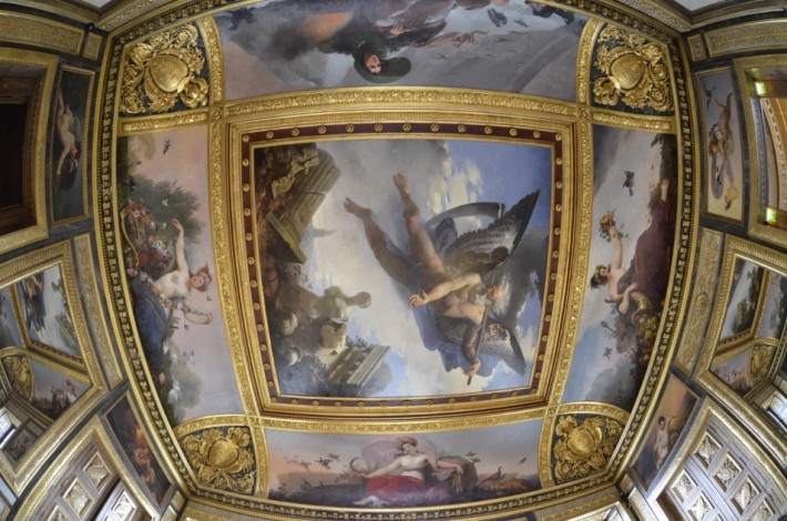 Фото росписи потолка в Лувре — фото 19
