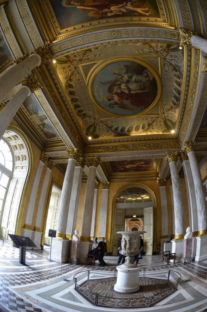 Фото росписи потолка в Лувре — фото 17