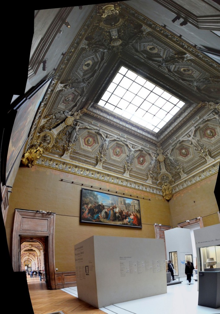 Фото росписи потолка в Лувре — фото 16