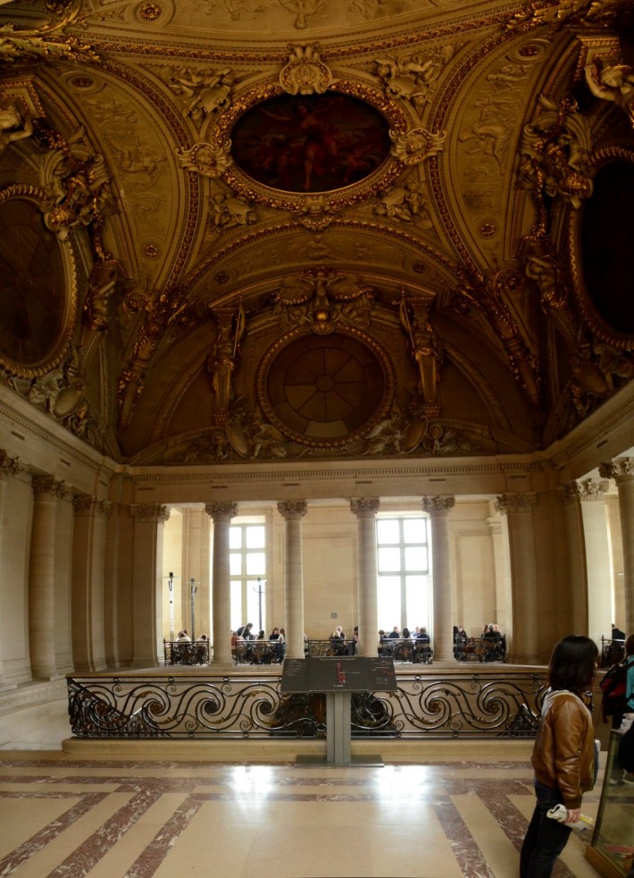 Фото росписи потолка в Лувре — фото 6