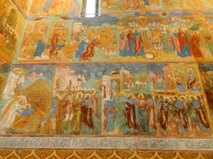 Роспись потолка в Спасо-Евфимиевом монастыре — фото 2