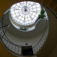Потолок винтовой лестницы в здании Союза Художников — фото 2