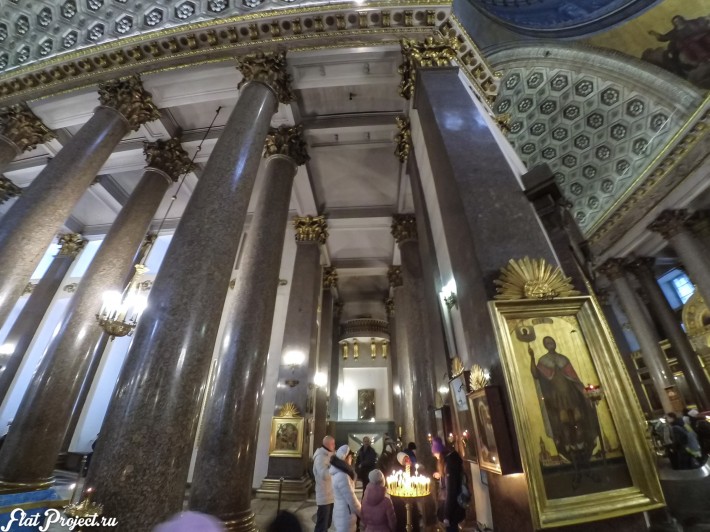 Потолки и декор Казанского собора — фото 19