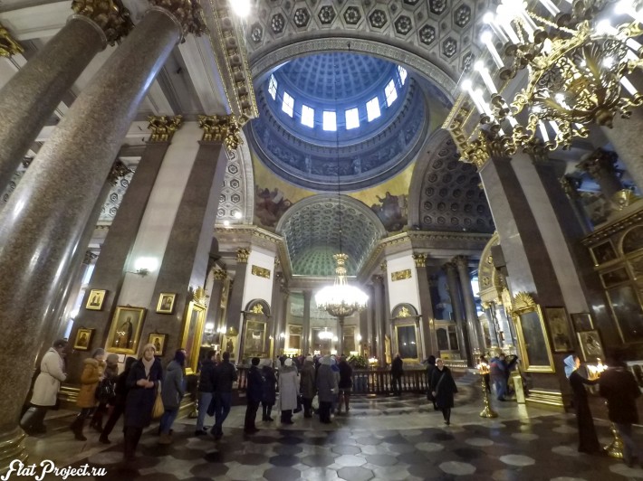 Потолки и декор Казанского собора — фото 3