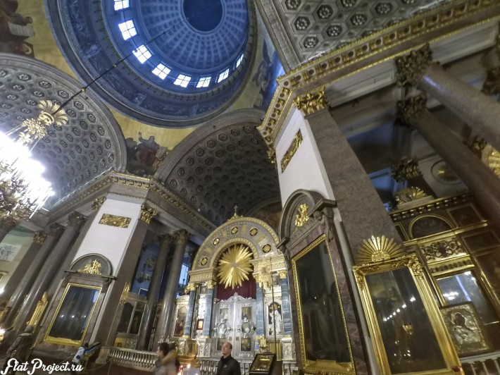 Потолки и декор Казанского собора — фото 15