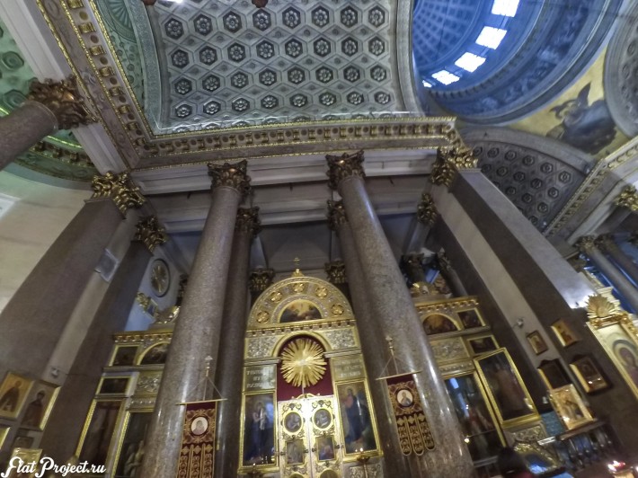 Потолки и декор Казанского собора — фото 6