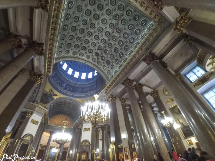 Потолки и декор Казанского собора — фото 21