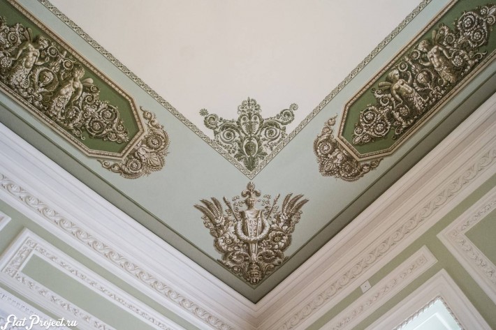 Потолки и декор в здании Главного штаба — фото 103