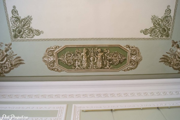 Потолки и декор в здании Главного штаба — фото 81