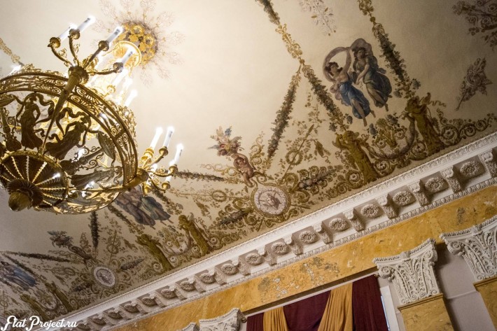 Потолки и декор в здании Главного штаба — фото 40