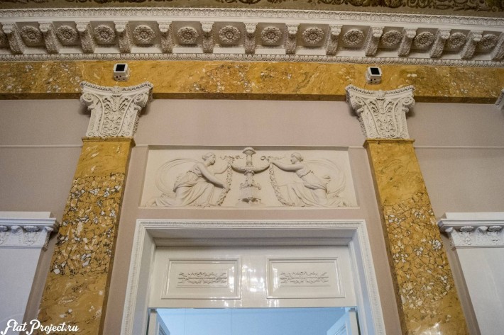 Потолки и декор в здании Главного штаба — фото 75