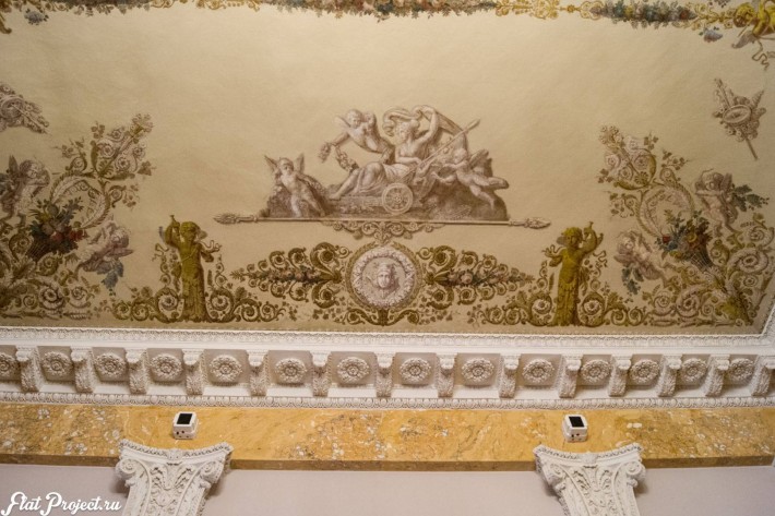 Потолки и декор в здании Главного штаба — фото 117