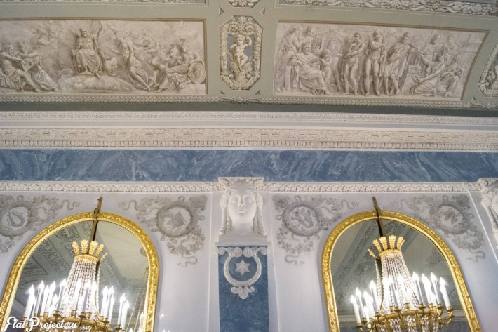 Потолки и декор в здании Главного штаба — фото 120