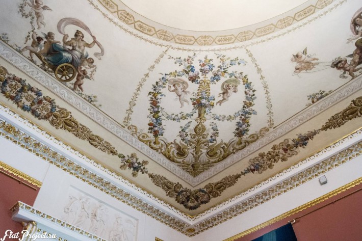 Потолки и декор в здании Главного штаба — фото 83
