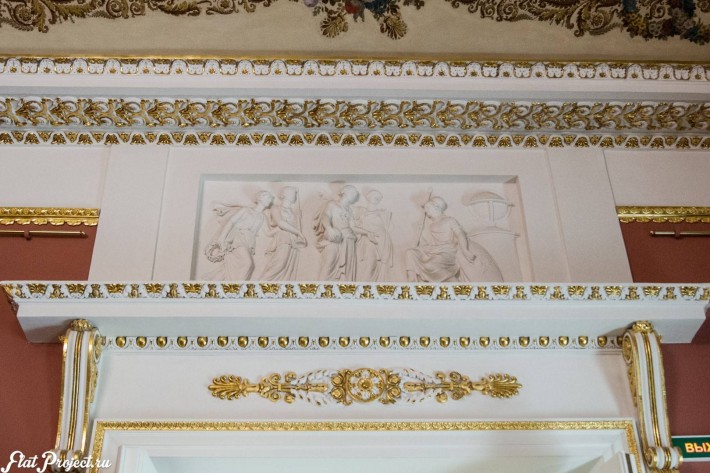 Потолки и декор в здании Главного штаба — фото 119