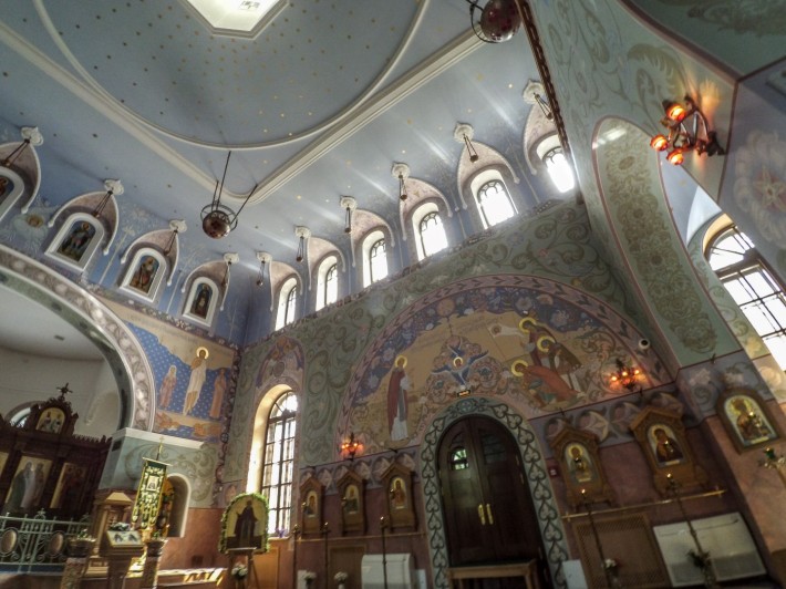 Декор церкви прп. Сергия Радонежского в Пушкине — фото 1