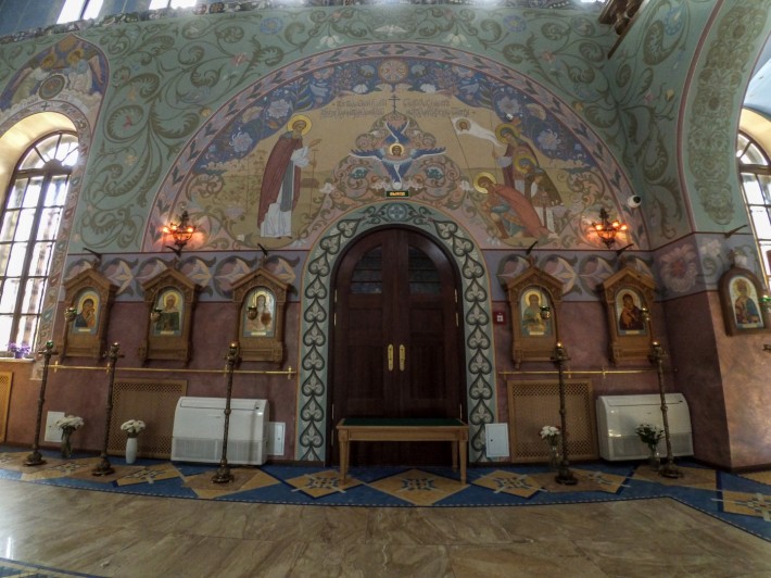 Декор церкви прп. Сергия Радонежского в Пушкине — фото 3