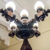 Деревянный светильник в Союзе Художников в Петербурге