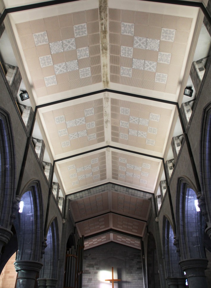 Потолок Собора Церкви Христовой в Нельсоне — фото 2