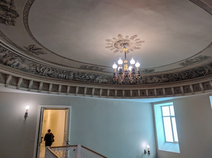 Роспись на потолок лестницы Главного штаба — фото 4