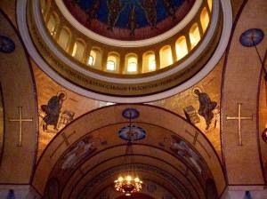 Мозаика в церкви Святой Софии в Вашингтоне