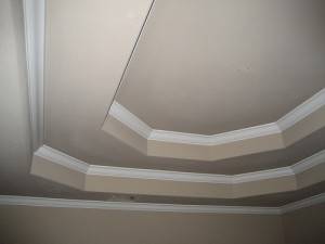 Потолок из гипсокартона — фото 28
