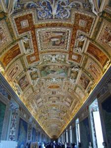 Галерея географических карт в Ватикане (фото 8)