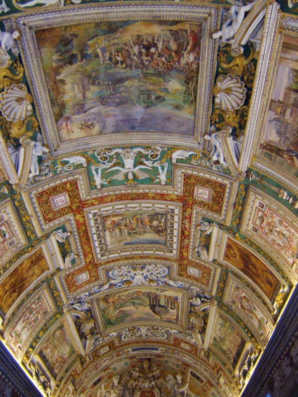Галерея географических карт в Ватикане (фото 7)