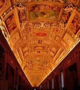 Галерея географических карт в Ватикане (фото 5)