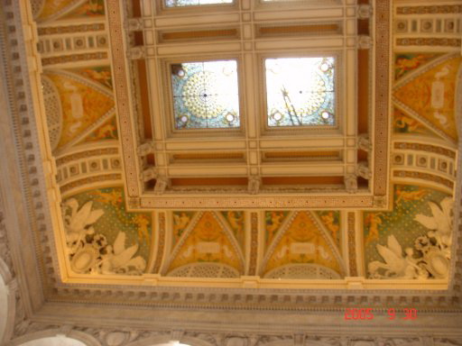 Потолок Библиотеки Конгресса — фото 3