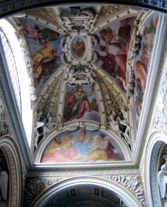 Фреска Джулио Маццони в капелле Теодоли