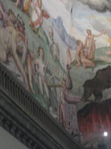 Фрагмент фрески в куполе собора Санта-Мария-дель-Фьоре, Флоренция
