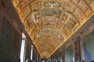 Галерея географических карт в Ватикане (фото 22)