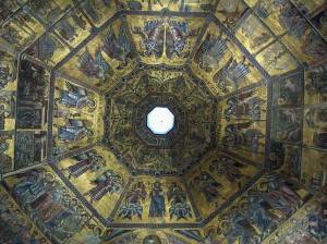 Мозаичный потолок Флорентийского Баптистерия (фото 2)