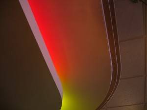 Двух-уровневый потолок из гипрока со светодиодной подсветкой