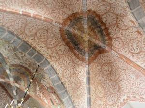 Роспись потолка в церкви города Остра в Швеции (фото 3)