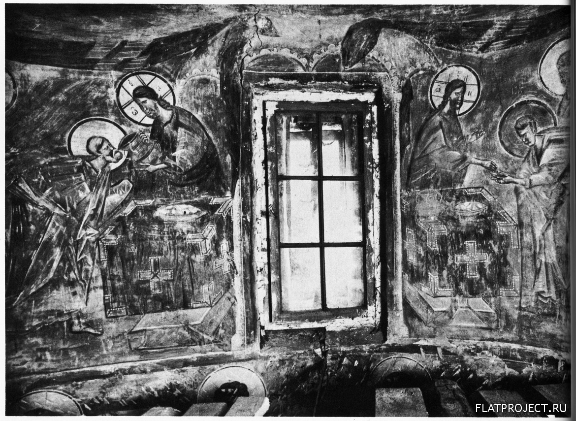 Церковь успения пресвятой богородицы фрески