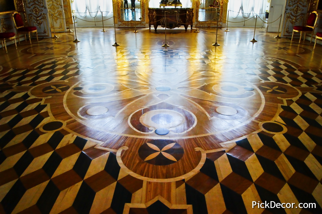 The Catherine Palace floor designs - photo 35