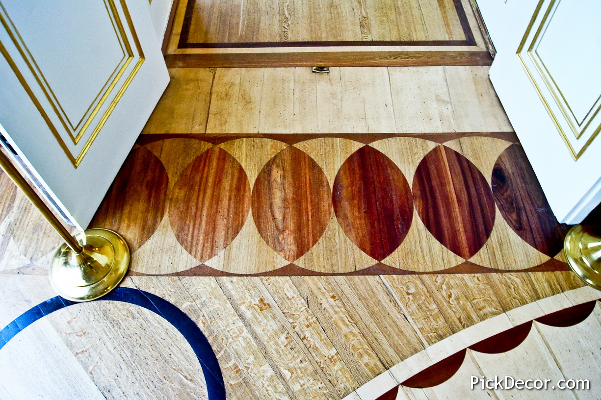 The Catherine Palace floor designs - photo 33