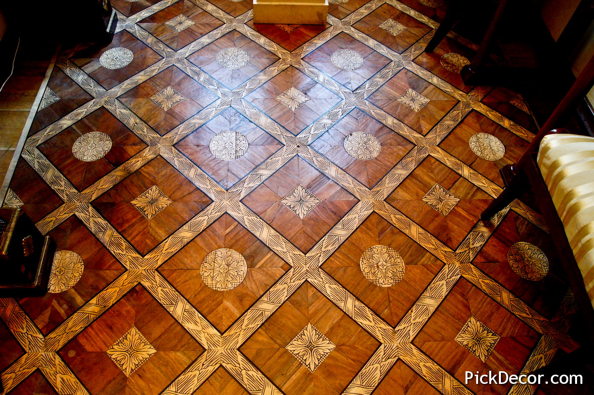 The Catherine Palace floor designs - photo 20