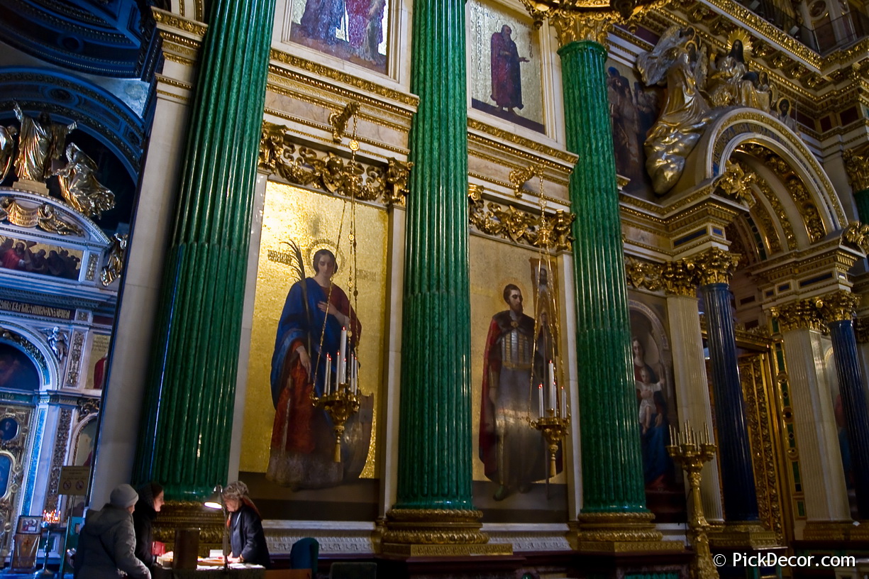 The Saint Isaac’s Cathedral interiors – photo 30